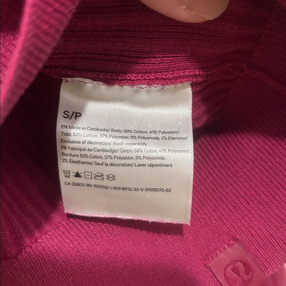 Lululemon Cotton-Blend Ribbed Sweater - Picture 4 of 6